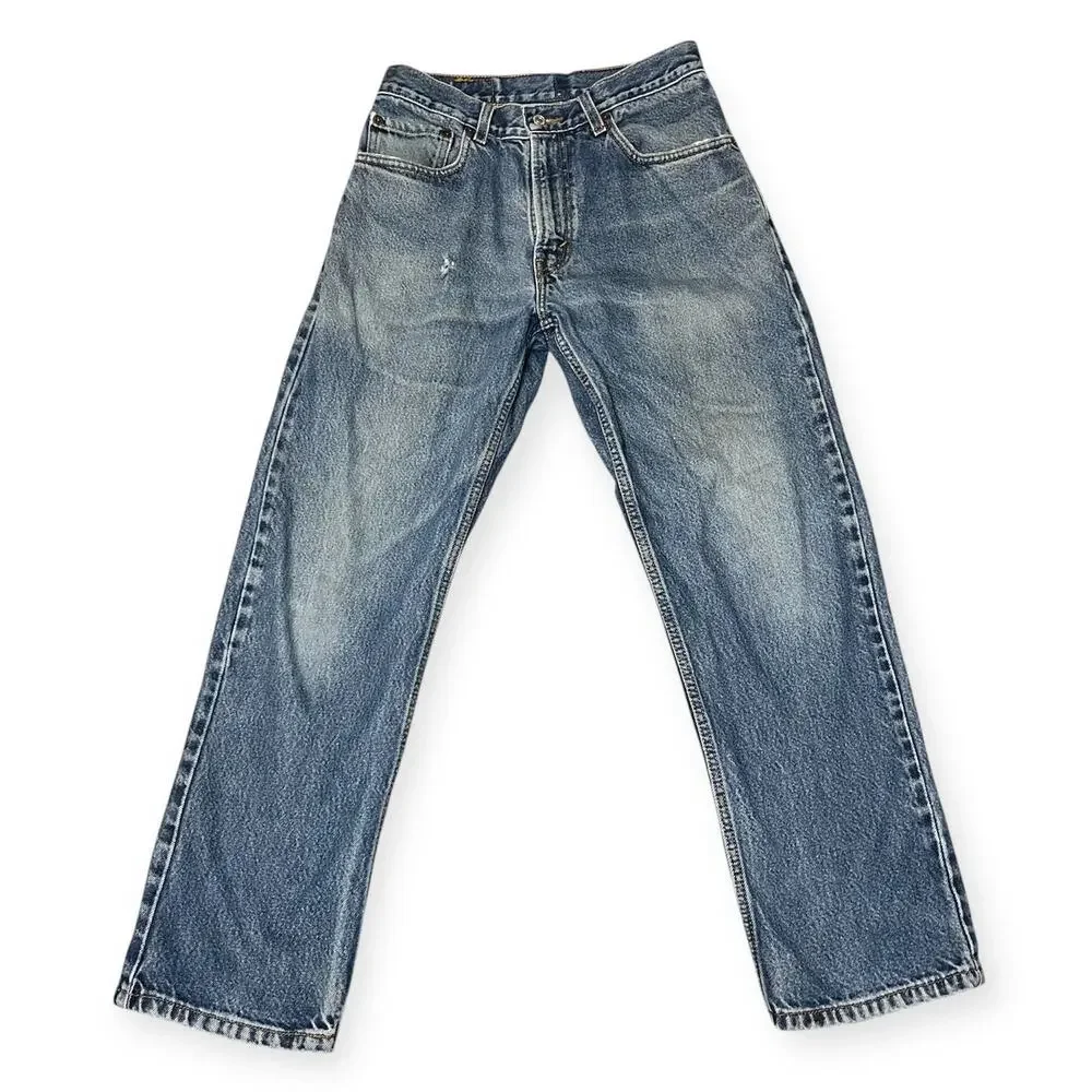 Levi’s 505 Men’s Blue Original Regular Fit Straight Leg Denim Jeans 33x30